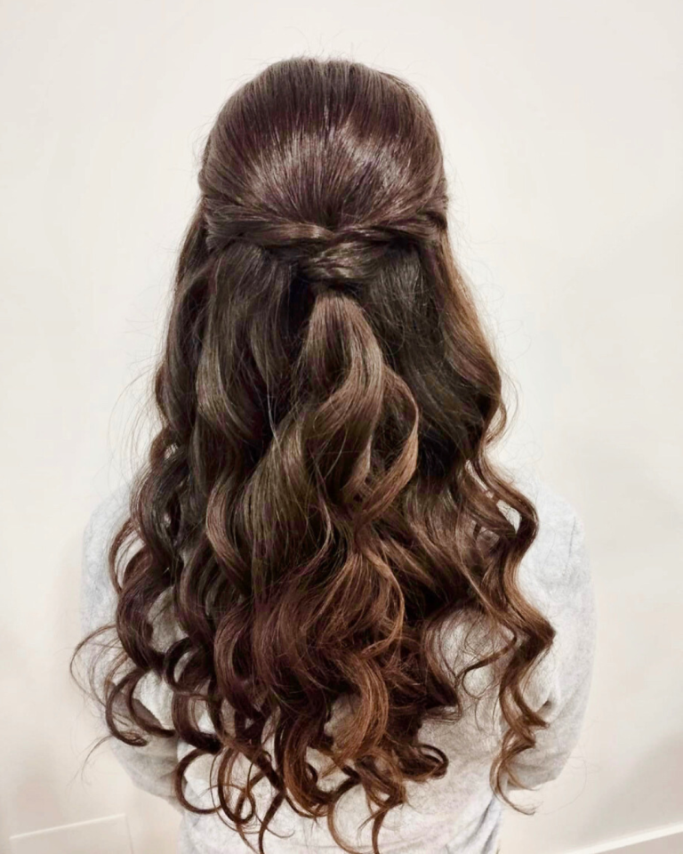 recogido melena suelta